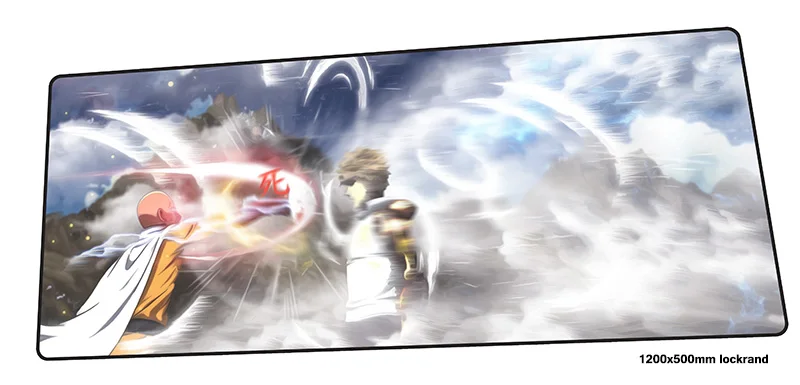 Коврик для мыши ONE PUNCH MAN 1200x500 мм, Новое поступление, игровой коврик для мыши, геймерский коврик, подарок для мальчика, игровой Настольный коврик для мыши коврики для игровой клавиатуры