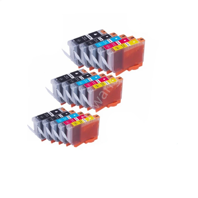 15 x PGI 5BK 5 CLI 8 Замена чернильных картриджей для Canon IX5000 MP500 MP510 MP530 MP600 MP600R MP800 MP800R MP810|ink
