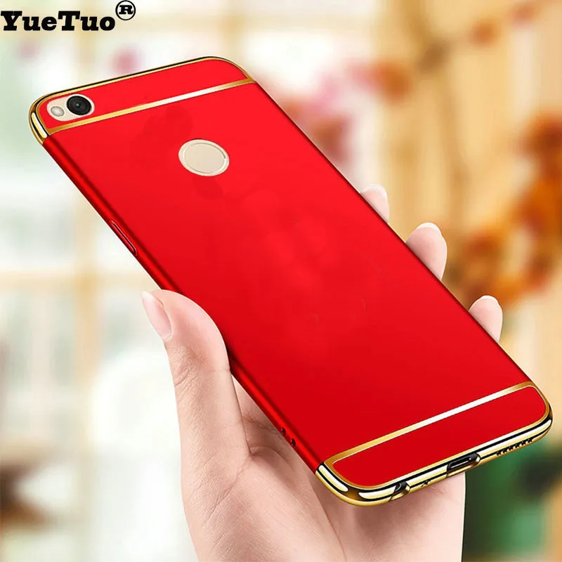 YueTuo Роскошный Жесткий Чехол для xiaomi redmi 4x 4a 4 x a xiomi prime Ультратонкий матовый