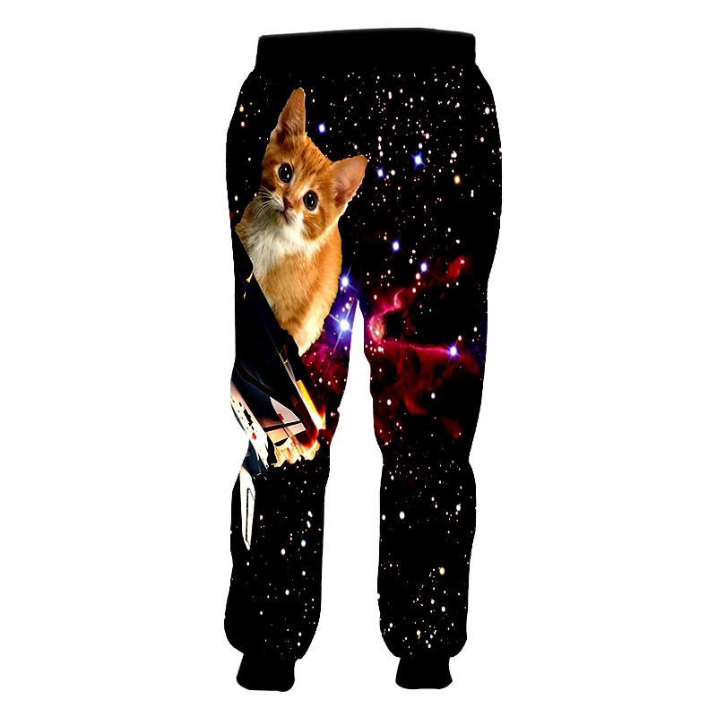 OGKB 2018 осенне зимние повседневные спортивные штаны для мужчин с 3D принтом