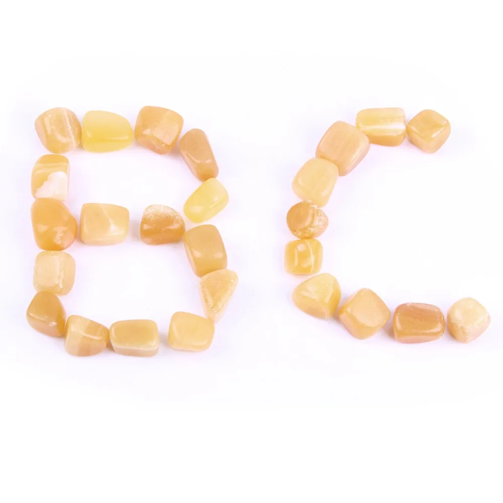 1/2lb объемные натуральные резные камни Оранжевый Кристалл кальцита целительная