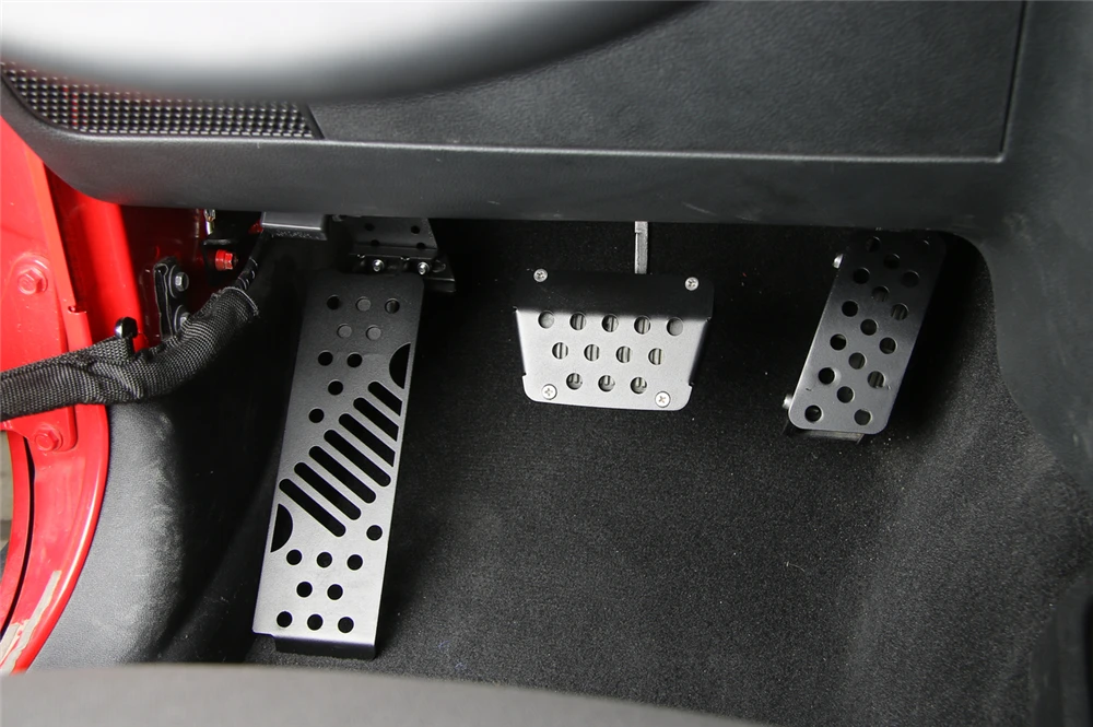 

Car Foot Pedal for Jeep Wrangler 2007-2017 Accelerator Pedals Cover Trim Stainless Steel Black Auto Interior Accessories
