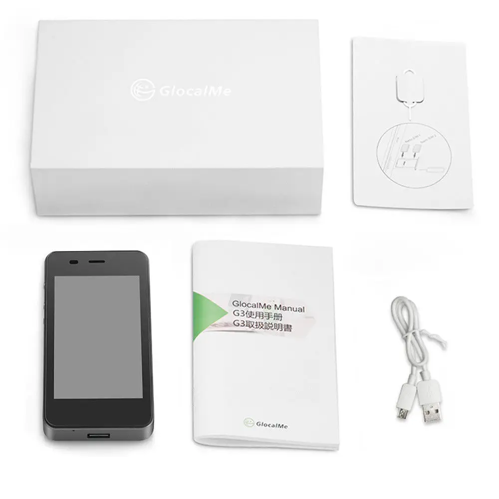 

GlocalMe G3 4G LTE Unlocked Mobile WIFI Hotspot Worldwide High Speed No SIM No Roaming Fee Pocket WIFI Geek produced