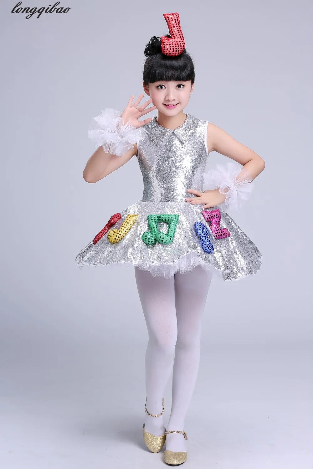 Женская юбка с блестками TB7658 для выступлений и на сцене|modern dance|modern dance skirtsmodern clothing