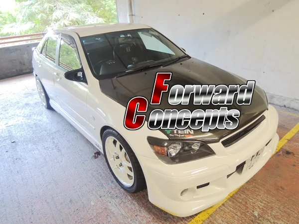 Для карбонового волокна 98-05 IS300 IS200 RS200 ALTEZZA T JDM фары веки брови | Автомобили и