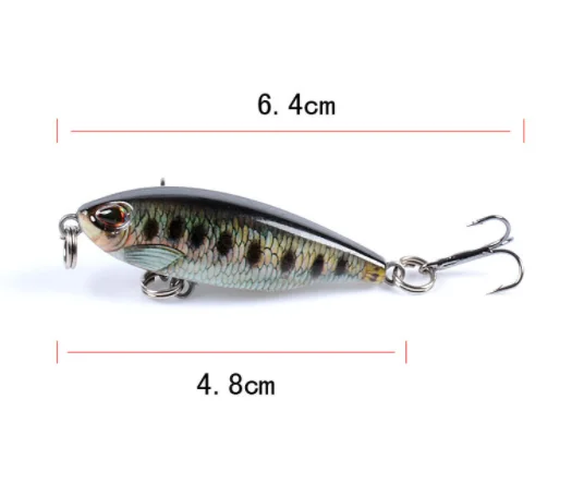 1 шт. карандаш Crankbait жесткая приманка плотная вобль медленная плавающая для