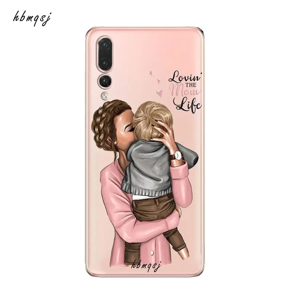 Чехол с мультяшным рисунком для huawei mate 10 lite силиконовый мягкий милый