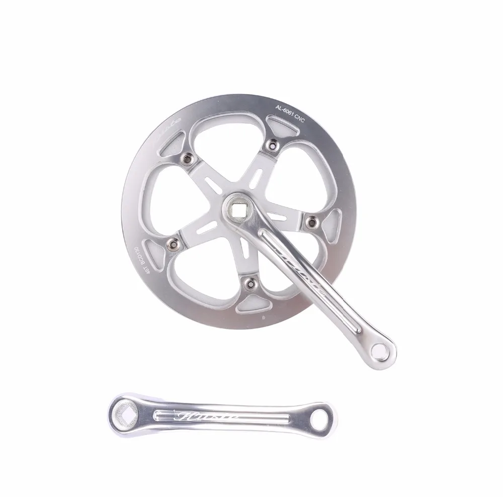 Набор кривошипов для велосипеда с фиксированной передачей 46T 130 BCD односкоростная