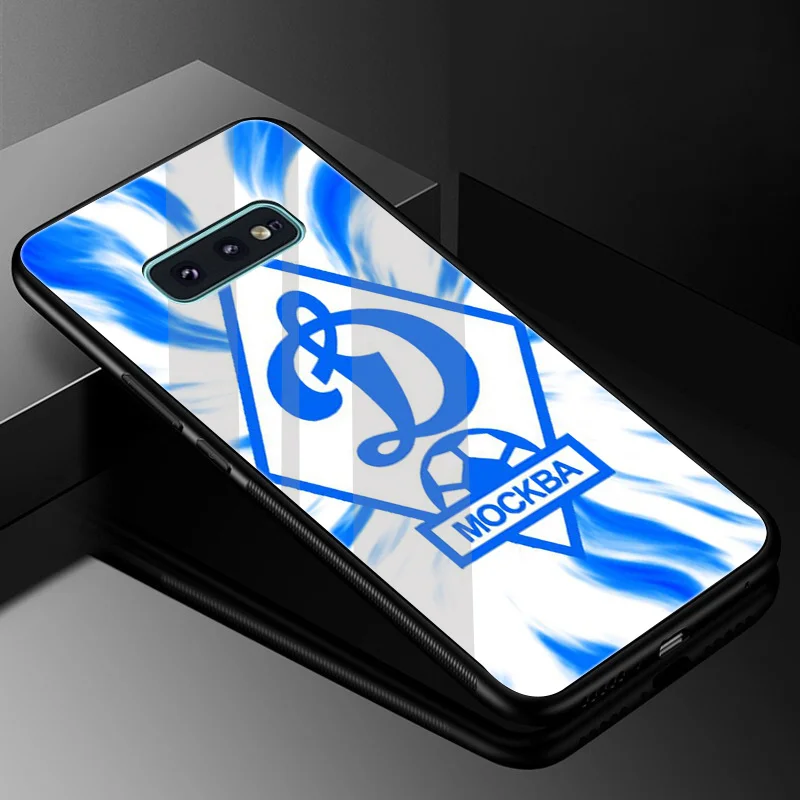Стеклянный чехол из ТПУ с логотипом &quotДинамо&quot для Samsung Galaxy Note 8 9 S10 S7 Edge S8 S9