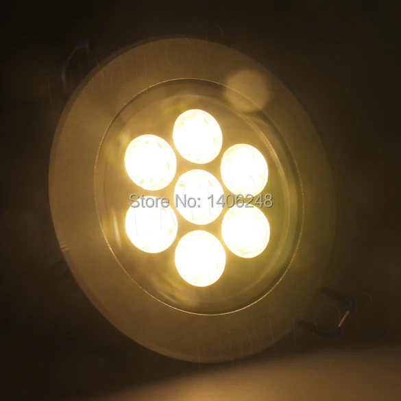 Royallight 7W Ceiling Downlight LED Lamp Recessed Spot Light AC85-265V For home illumination | Лампы и освещение
