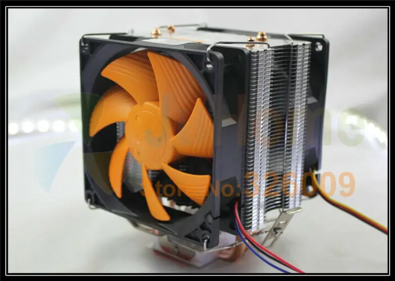 90 мм двойной вентилятор боковый для Intel LGA775/1150/1151/1156 AMD AM2 +/AM3/FM1/FM2 радиатор кулер