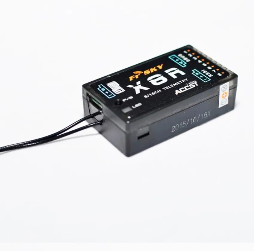 5 шт. FrSky 2 4G S. Порт 8/16ch телеметрический приемник X8R для Taranis X9D-антенна PCB | Игрушки и