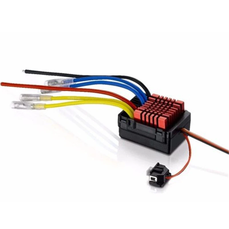 Контроллер скорости Hobbywing QuicRun WP 880 с двойным щеткой водонепроницаемый ESC для 1/8