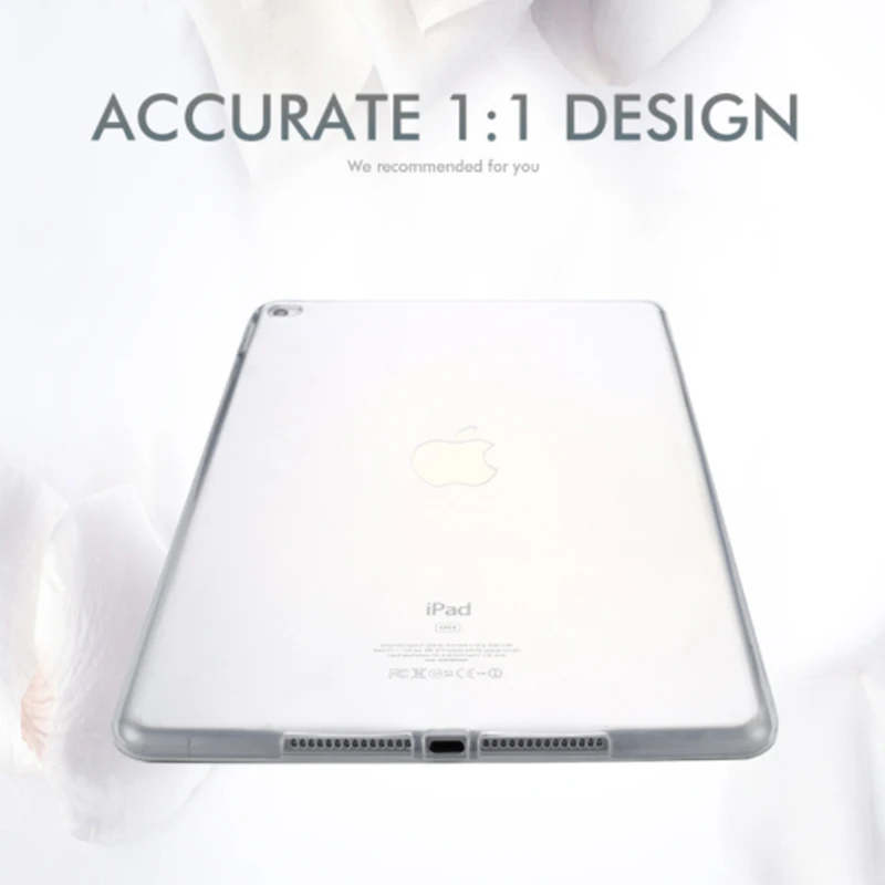Прозрачная на планшет чехол для iPad 9 7 дюймов 2018 2017 Mini 4 3 Air 2 1 5 6 го Поколения
