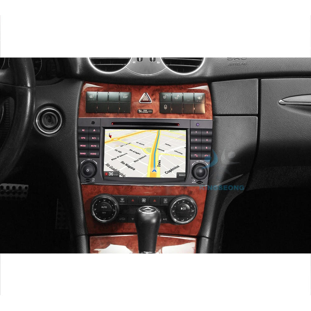 7 &quotAndroid 7.1.2 Авторадио автомобильный DVD CD плеер GPS навигация для Mercedes Benz c класс W203