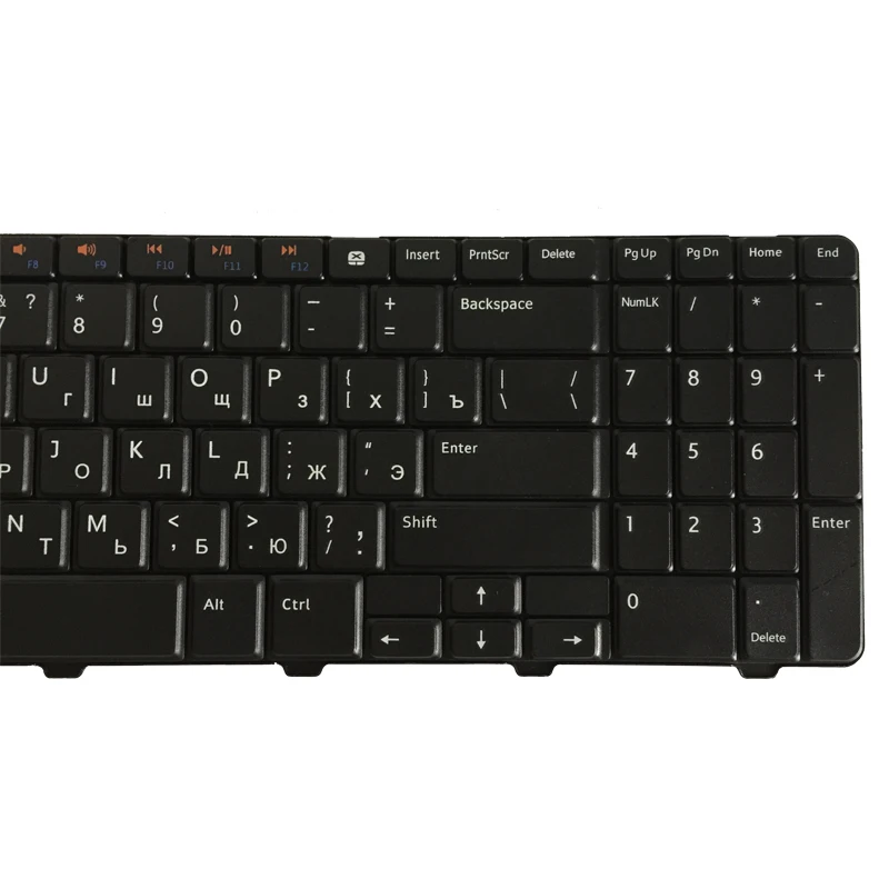 Русская клавиатура для Dell Inspiron 15 15R N M 5010 N5010 M5010 0Y3F2G NSK-DRASW 0JRH7K 9Z.N4BSW.A0R RU черная
