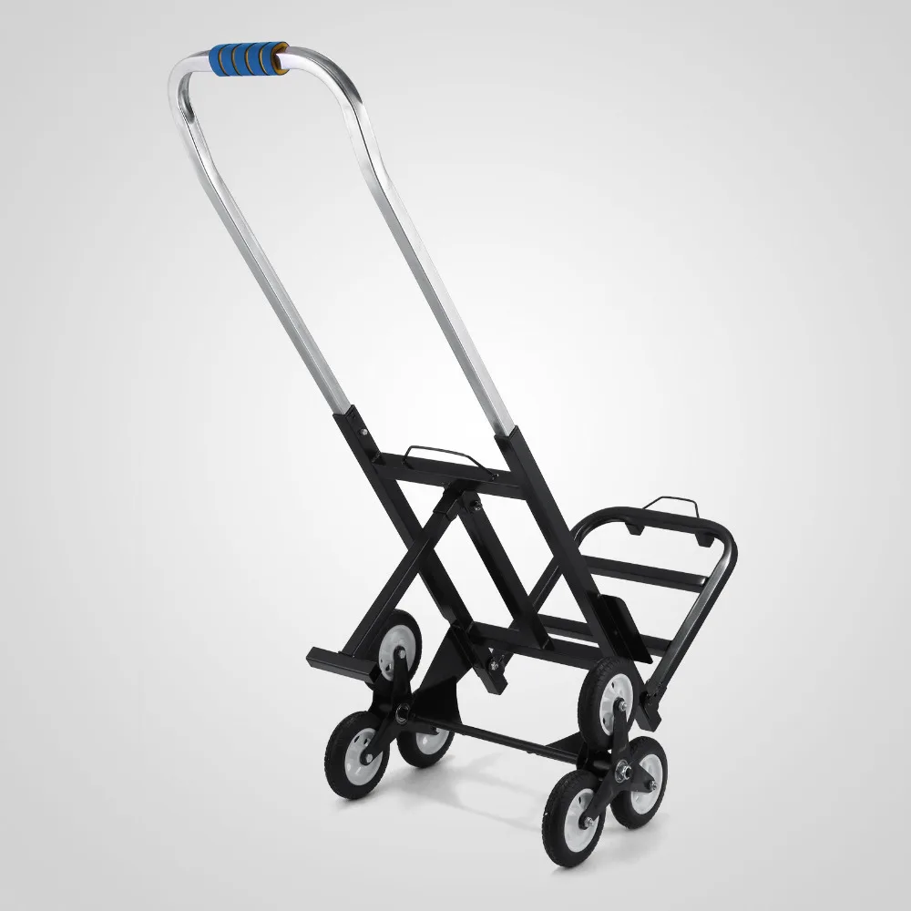 Free duty for EU Strong Portable Stair Climbing Folding Cart Climb Hand Truck Dolly with Backup Wheels | Инструменты