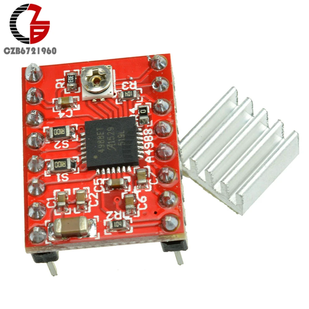 Плата драйвера шагового двигателя A4988 Reprap модуль для Arduino детали 3D принтера