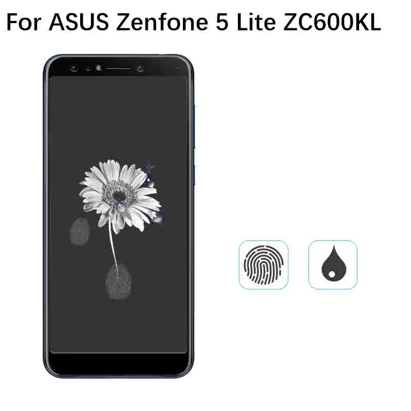 5 шт. ультратонкая защита для экрана закаленное стекло ASUS Zenfone5 Lite полноэкранная