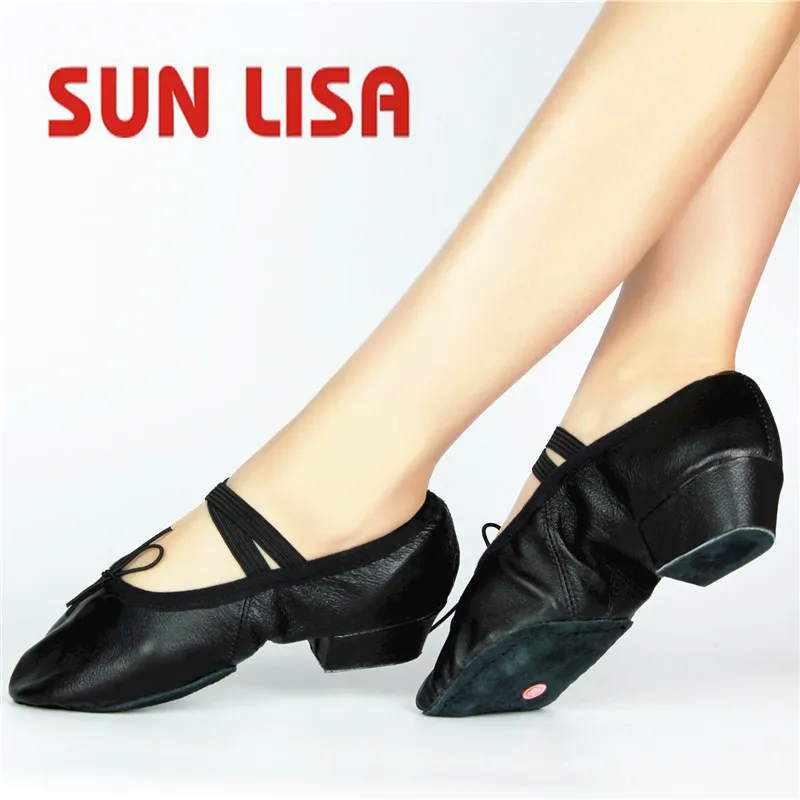 SUN LISA/женская танцевальная обувь для учительницы на квадратном каблуке; Танцевальная обувь для балета; кожаные туфли на не сужающемся книзу массивном каблуке; цвет черный, розовый, красный