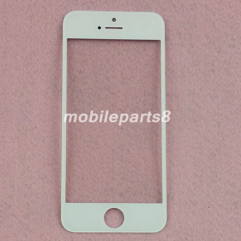 10 шт. бесплатная доставка сенсорный экран стекло для iPhone 5 и 5C 5S передний внешнее