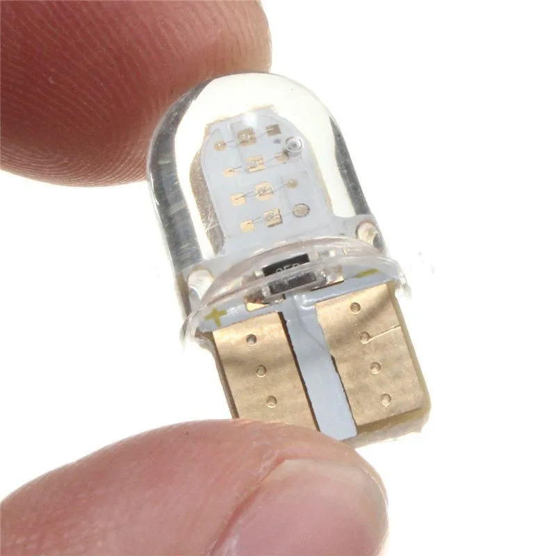 10 шт./лот T10 194 168 W5W COB 8LED кварцевая Автомобильная купол с номерным знаком
