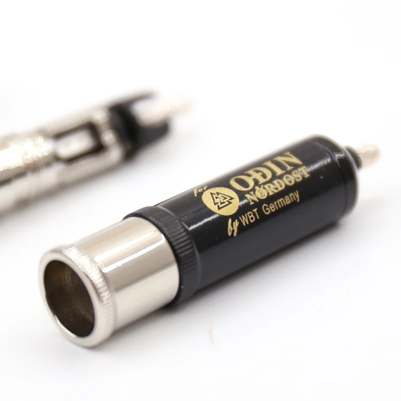 Бесплатная доставка разъем RCA ODIN из чистой меди с посеребренным покрытием WBT для