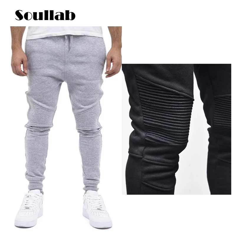 Модные байкерские джоггеры Slim Fit Тощий пот брюки для девочек дамские шаровары