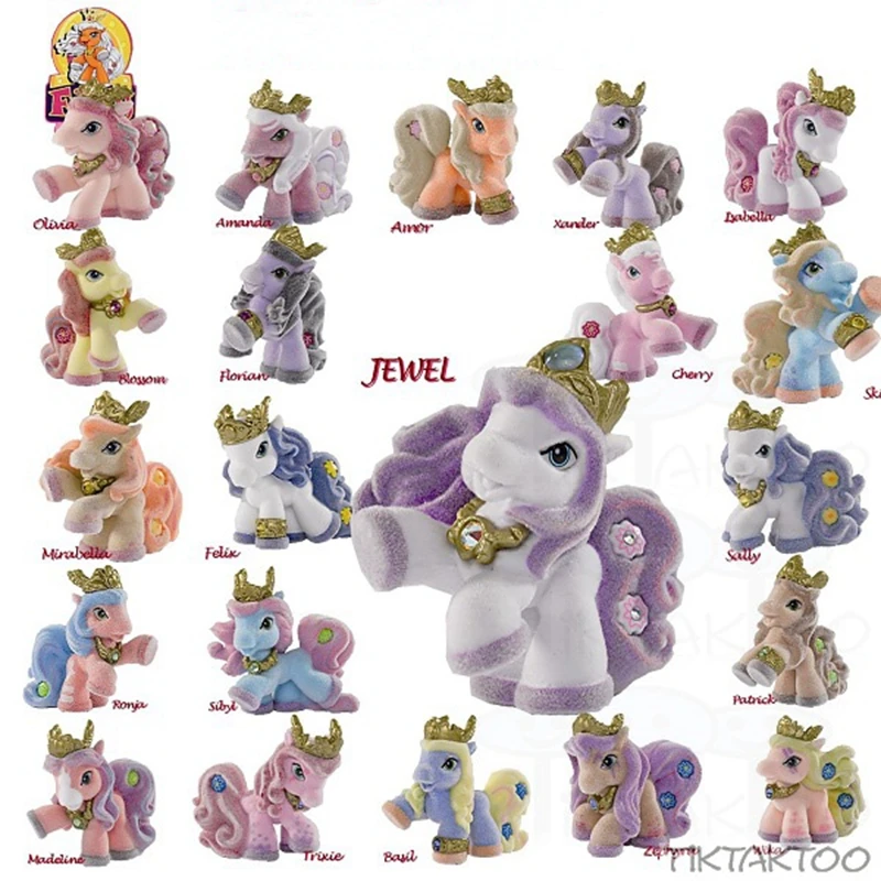 15 шт./компл. LPS с милой лошадкой игрушки Filly бабочка Witchy Stars Единорог смешанные