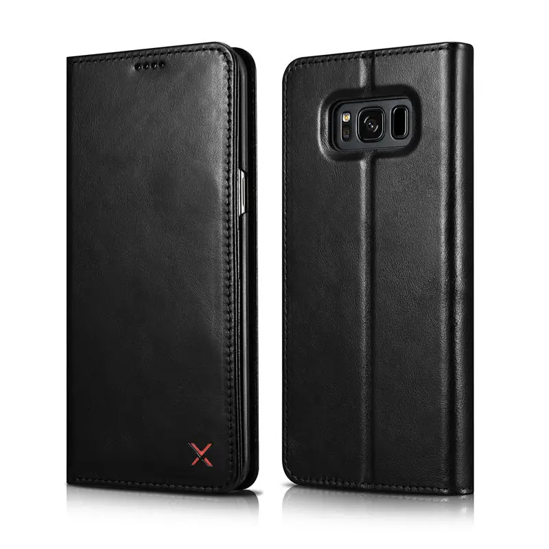 Оригинальный xoomz бумажник чехол для Samsung Galaxy S8 Роскошные Пояса из натуральной