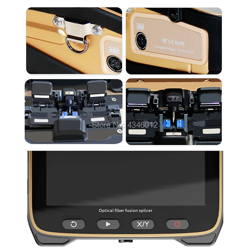 New Signal Firer Automatic Optical Fiber Fusion Splicer Intelligent FTTH Welding Splicing Machine AI-8C | Мобильные телефоны и