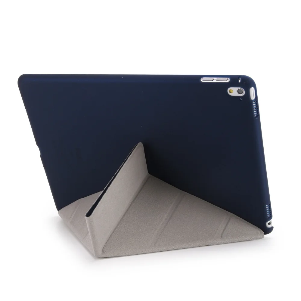 For iPad Pro 9.7inch Smart Cover Case w/ Translucent Frosted Hard Back &amp Magnetic Multi Folding Support Auto Sleep / Wake | Компьютеры