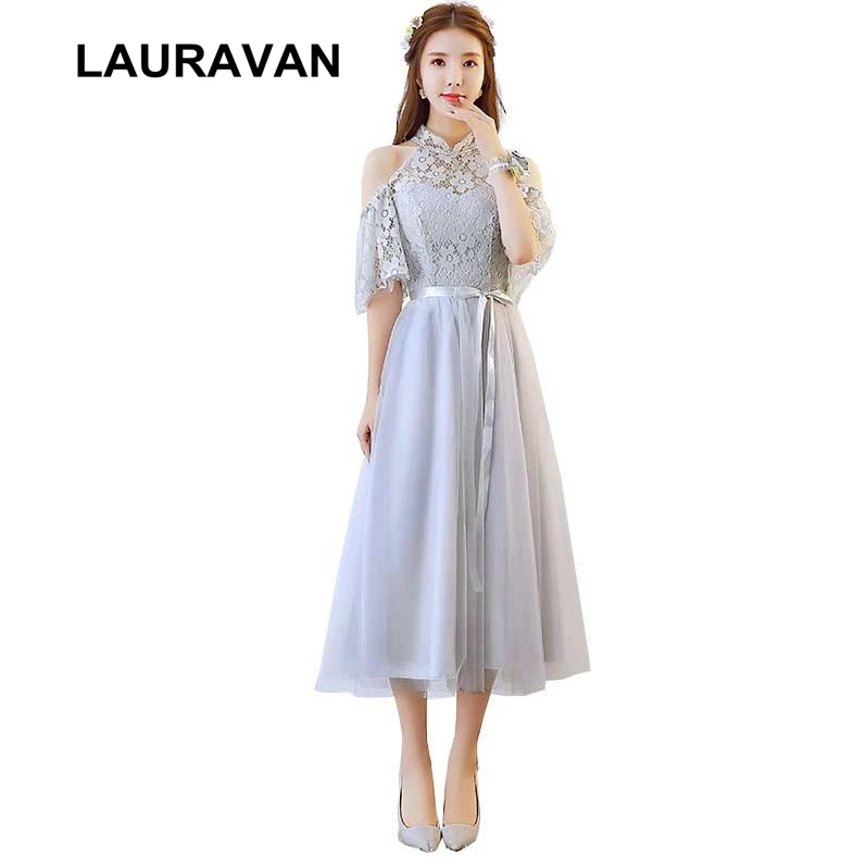 Женское вечернее платье до середины иллюзии соблазнительное Тюлевое для девушек