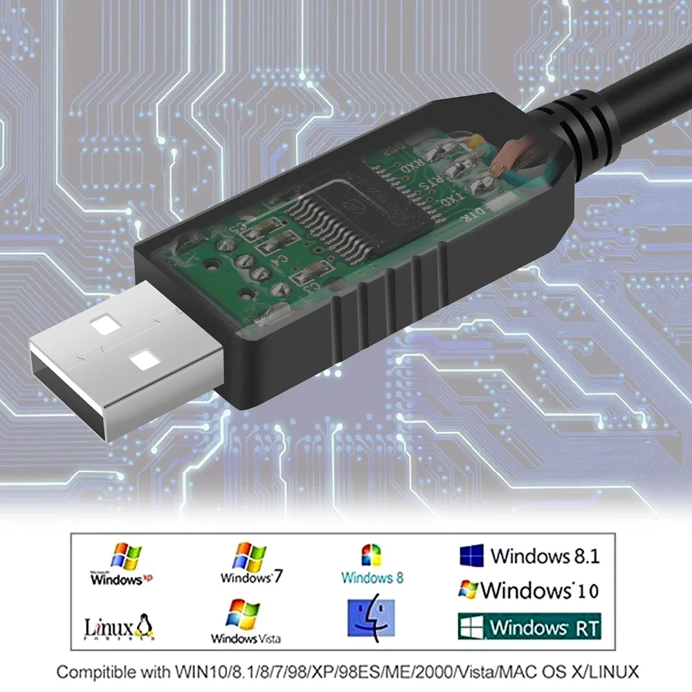 FTDI USB RS232 4P4C RJ9 адаптер последовательный преобразователь 6FT 16.4FT Ioptron телескоп
