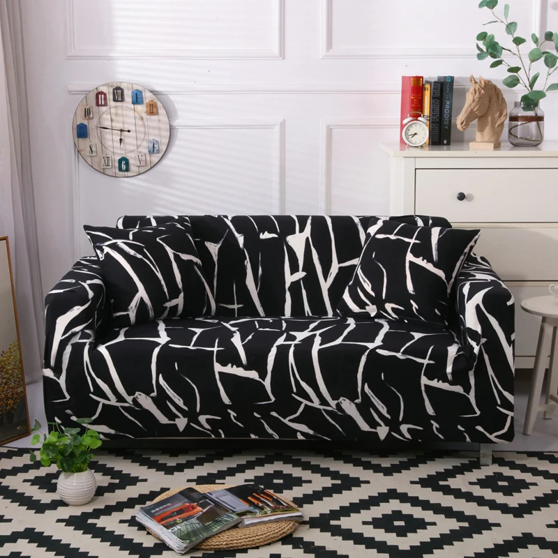 

modern floral sofa covers spandex for living room slipcovers red elastic stretch full wrapped anti-dust washable