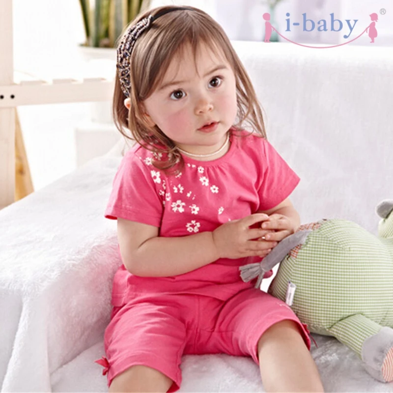 Детский комбинезон i-baby Одежда для новорожденных 100% хлопок футболки с коротким