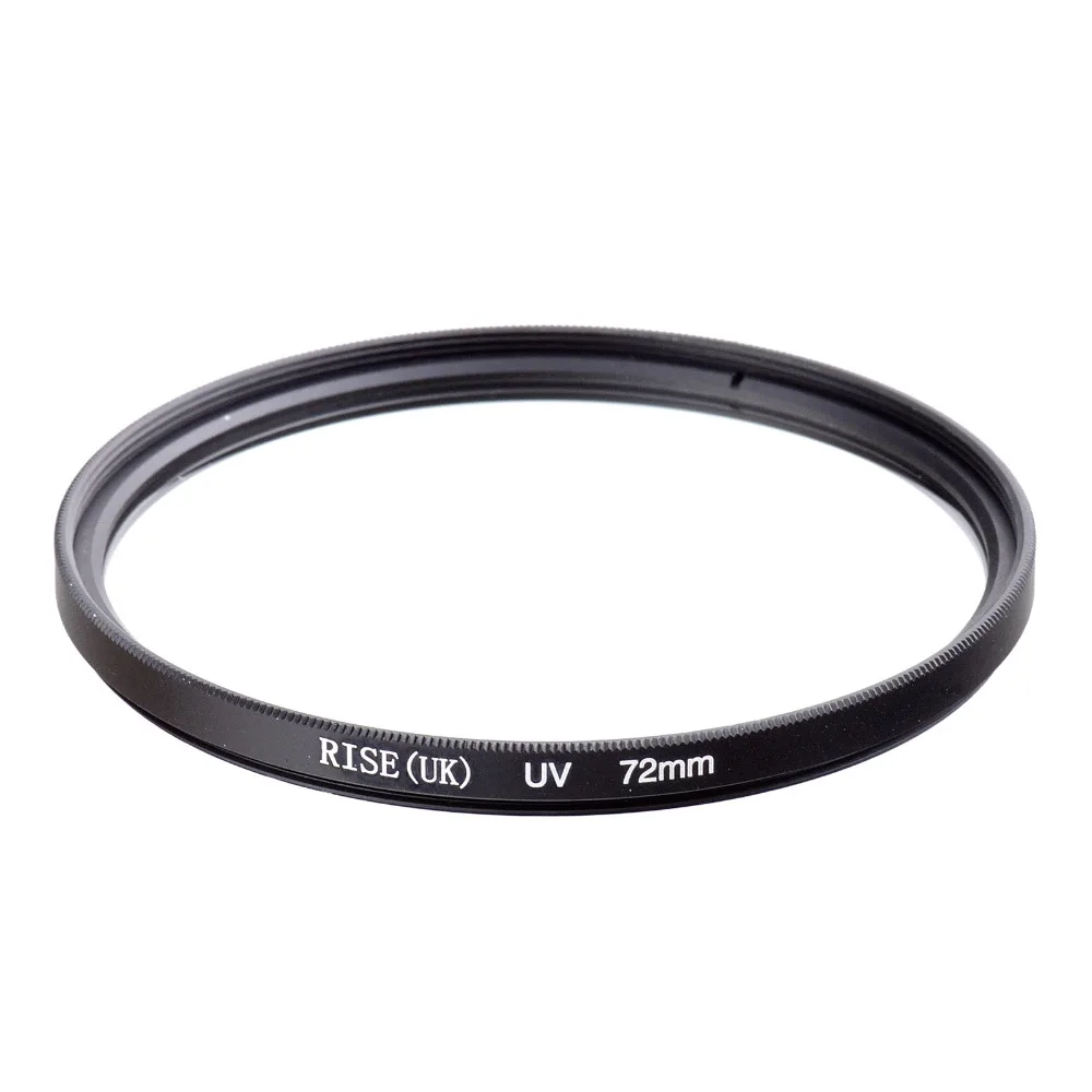 Ультрафиолетовый фильтр RISE(UK) для объектива Pentax Nikon Canon Sony 72 мм|lens wholesale|lens fisheyelens
