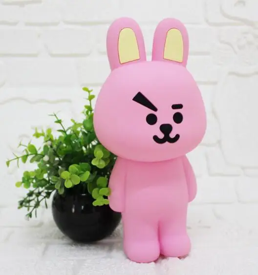 Силиконовый чехол для карандашей Kani rabbit ручка сумка большая емкость пенал коробка для хранения канцтоваров сумка - Цвет: 6