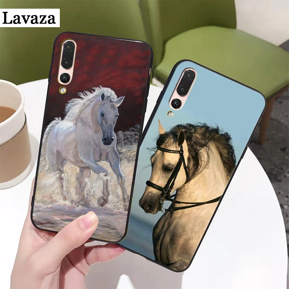 Силиконовый чехол The Great beauty horse для Huawei P8 Lite 2015 2017 P9 2016 Mimi P10 P20 Pro P Smart Z 2019 P30 |