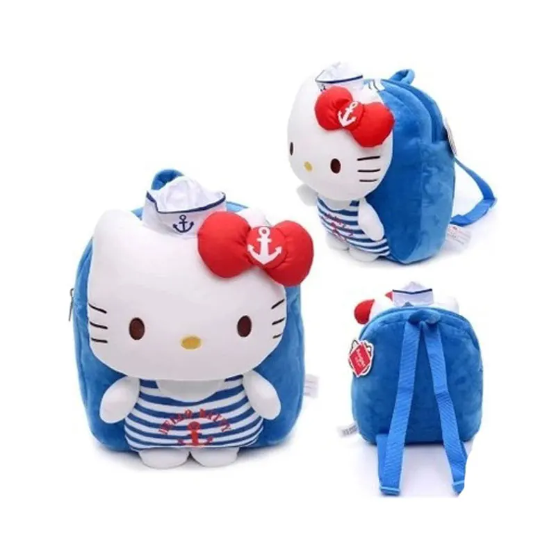 Плюшевая сумка HELLO KITTY детский рюкзак для сада детская школьная Детская закуски