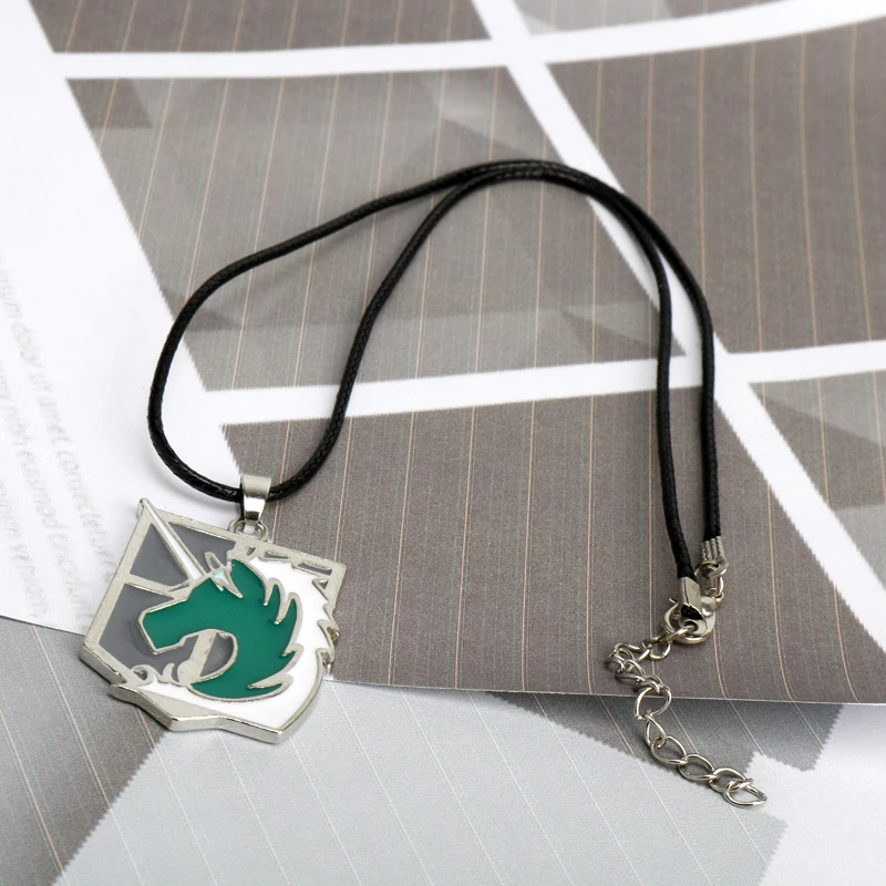 Dongsheng аниме атака на Титанов Ожерелье Косплей Скаутинг Легион кулон ожерелье для