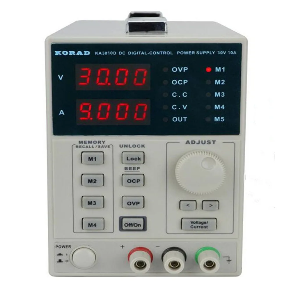 Блок питания KORAD KA3010D 30 В 10 А 0 01 001a Цифровой Регулируемый программируемый