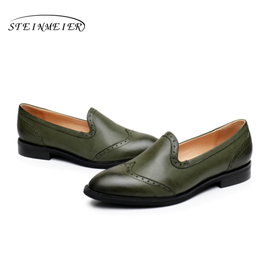 Женские мокасины Пенни мокасин из овчины натуральная кожа без шнуровки с острым