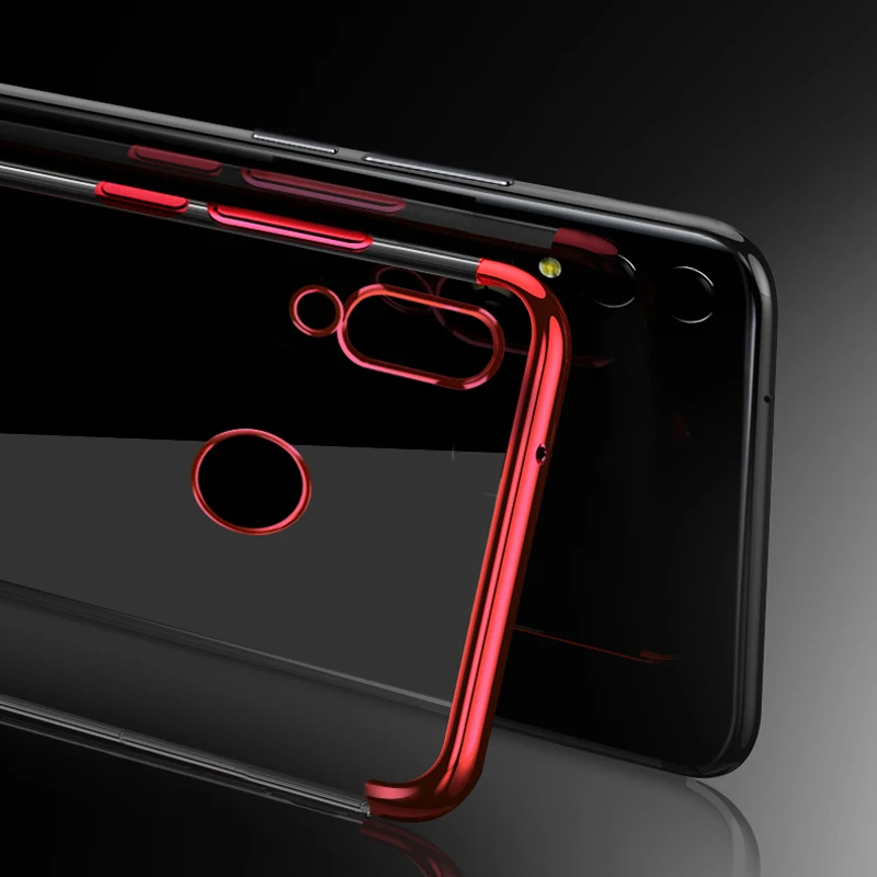 Для huawei P Smart 2019 чехол прозрачное покрытие Мягкий ТПУ силиконовый прозрачный для