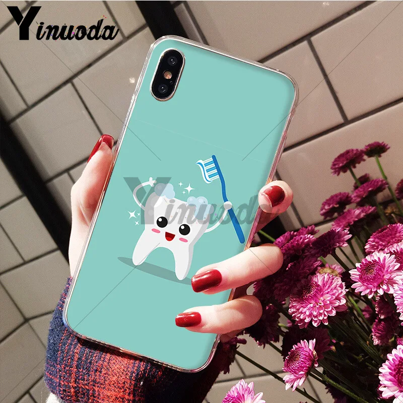 11pro MAX зубные коронные зуб клиента высокое качество чехол для телефона iPhone X XS 6 6S 7