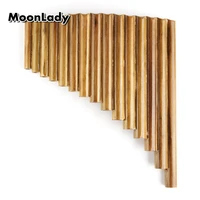 g key pan flute new arrival pan pipe 15 pipes brown color music instruments chinese handmade woodwind instrument pan pipes