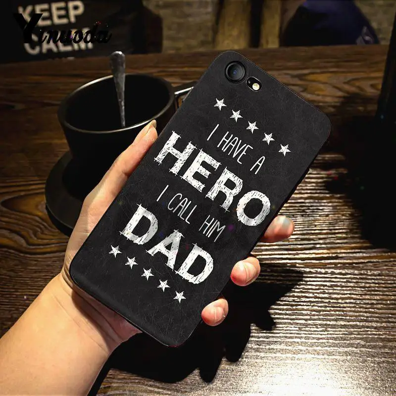 Yinuoda I love my best dad and Mom разноцветный сотовый Чехол для телефона для iPhone X 6 7 6s 7plus 8 8Plus XS XR 5C SE11 11pro 11promax