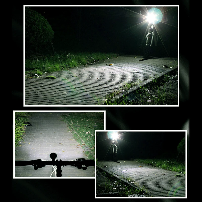 

MTB USB Rechargeable Bike Light Set Powerful Lumens LED Front Bicycle light Headlight Road Cycling Flashlight Bike Accessories