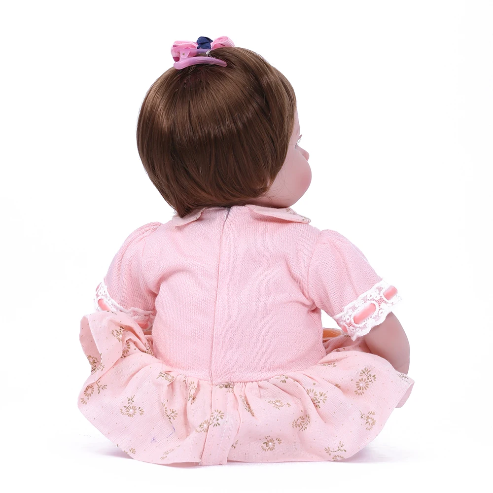 KAYDORA 17 дюймов 42 см винил силиконовый Reborn Baby Doll живой реалистичный малыш настоящая