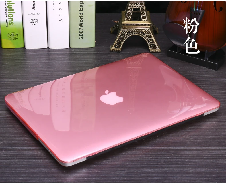 Защитный чехол для ноутбука MacBook Pro retina Air 11 12 13 15 дюймов для Mac Air 13 Pro 13 15 дюймов с сенсорной панелью - Цвет: Розовый